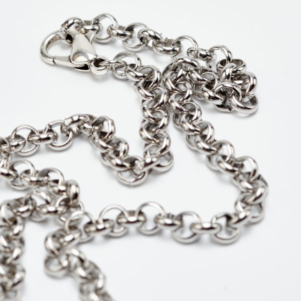 allure silver necklace chocker