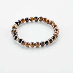 Men's Bracelet Tiger's Eye Beads