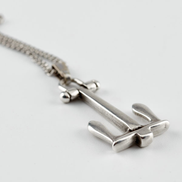 edgy vibe pendant silver mens jewels