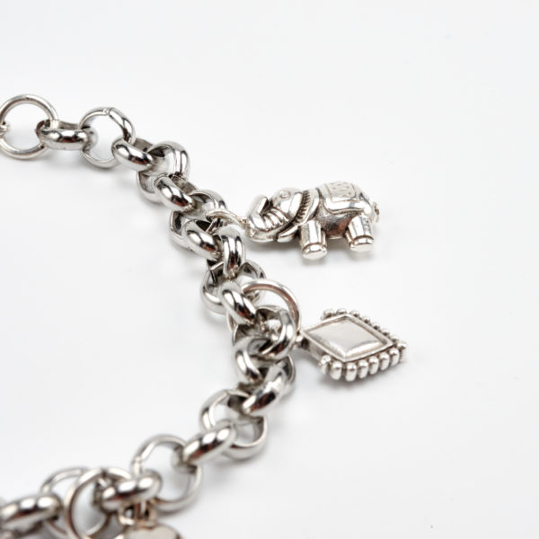 positivity silver bracelet by mond jewels