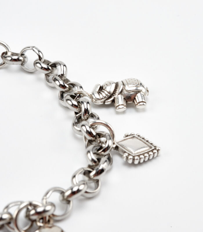 positivity silver bracelet by mond jewels