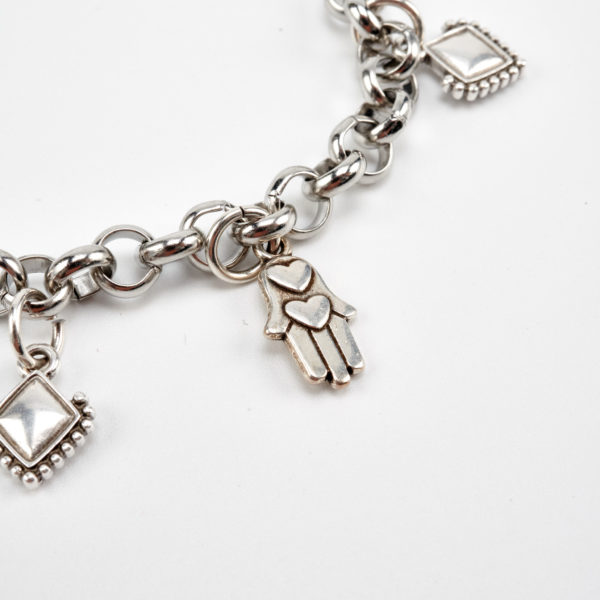 positivity silver bracelet by mond jewels