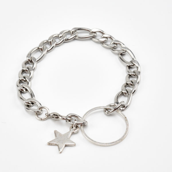 stardom silver bracelet chain