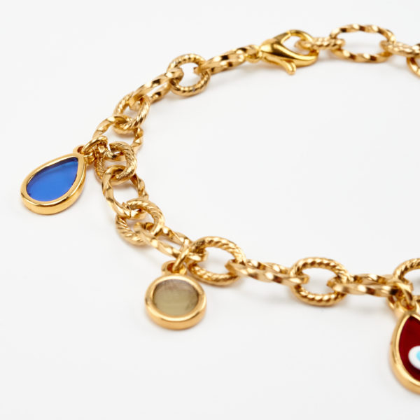lucky gold bracelet by mond jewels