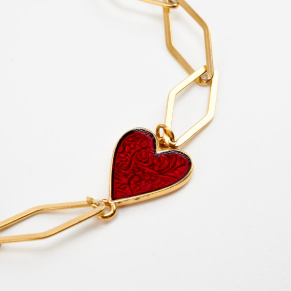 tender love gold bracelet by mond jewels
