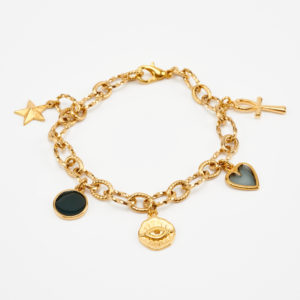 ra gold bracelet