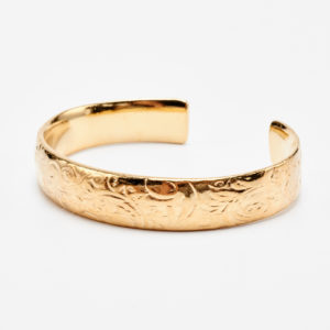 blossom gold bracelet