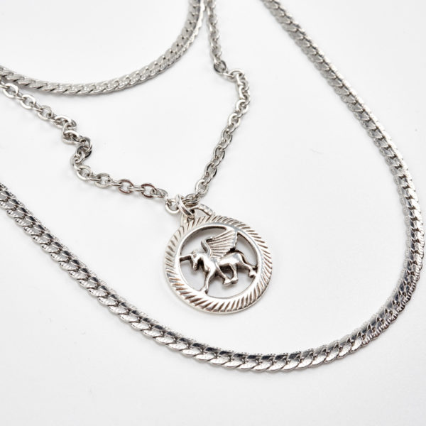 fantastic creatures silver necklace by mond jewels