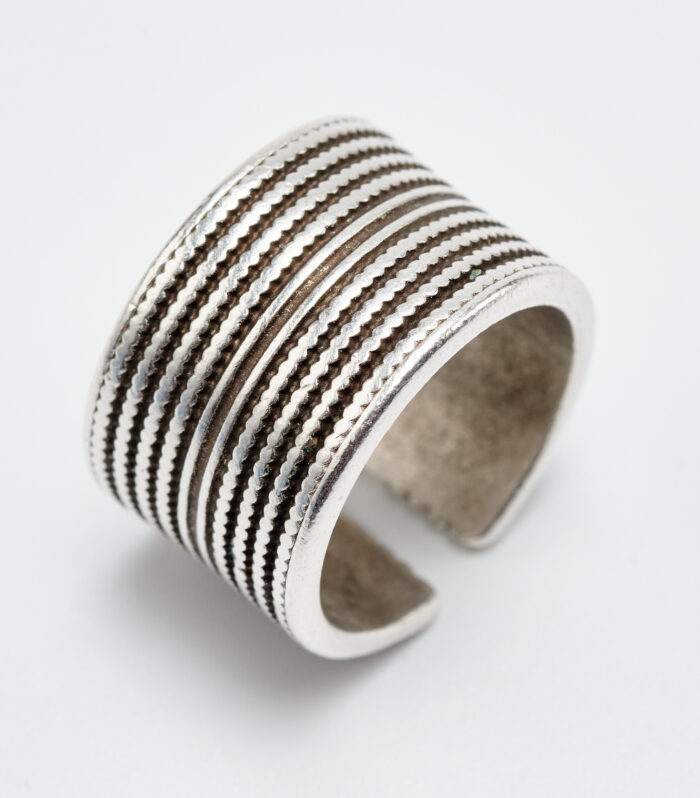 Bold and Silver ring