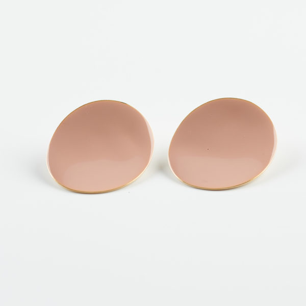 round neutral earrings by mond jewels