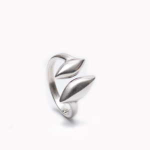 Δαχτυλίδι για γυναίκες με σχέδιο φύλλα